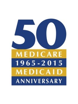 Medicare 50th anniversary logo